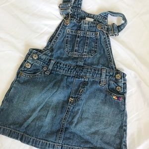 Carter’s Baby Girl’s Overall Skirt Dress